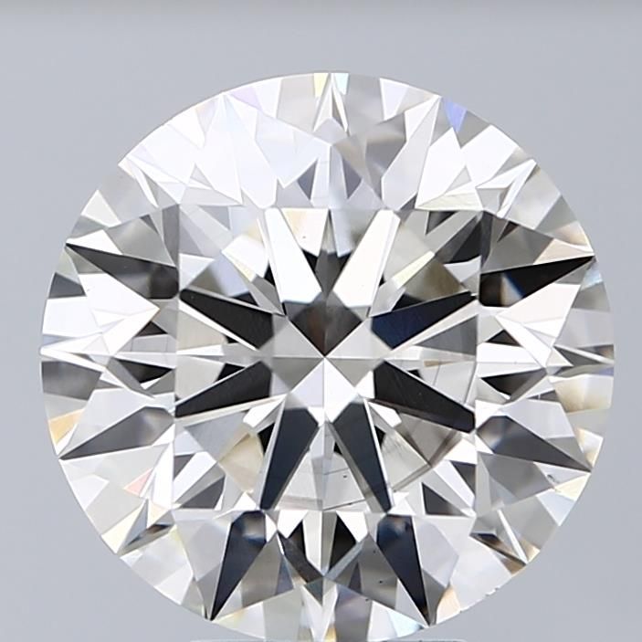 5.28 ct. round Lab Grown Diamond front image