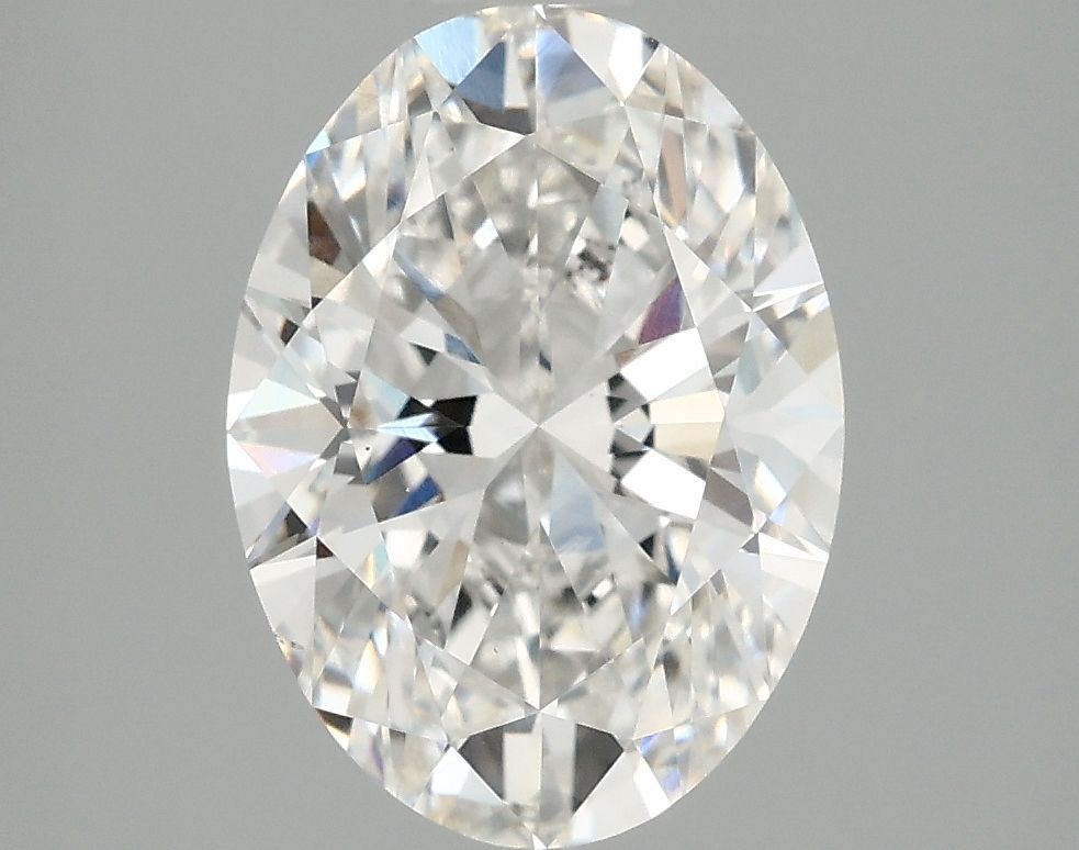 2.93 ct. oval Lab Grown Diamond front image