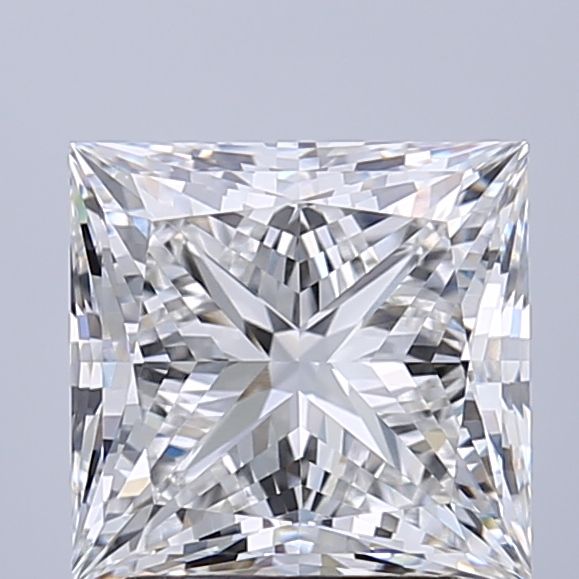 2.54 ct. princess Lab Grown Diamond front image