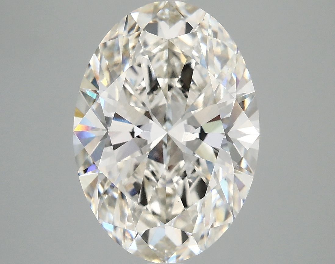 4.10 ct. oval Lab Grown Diamond front image