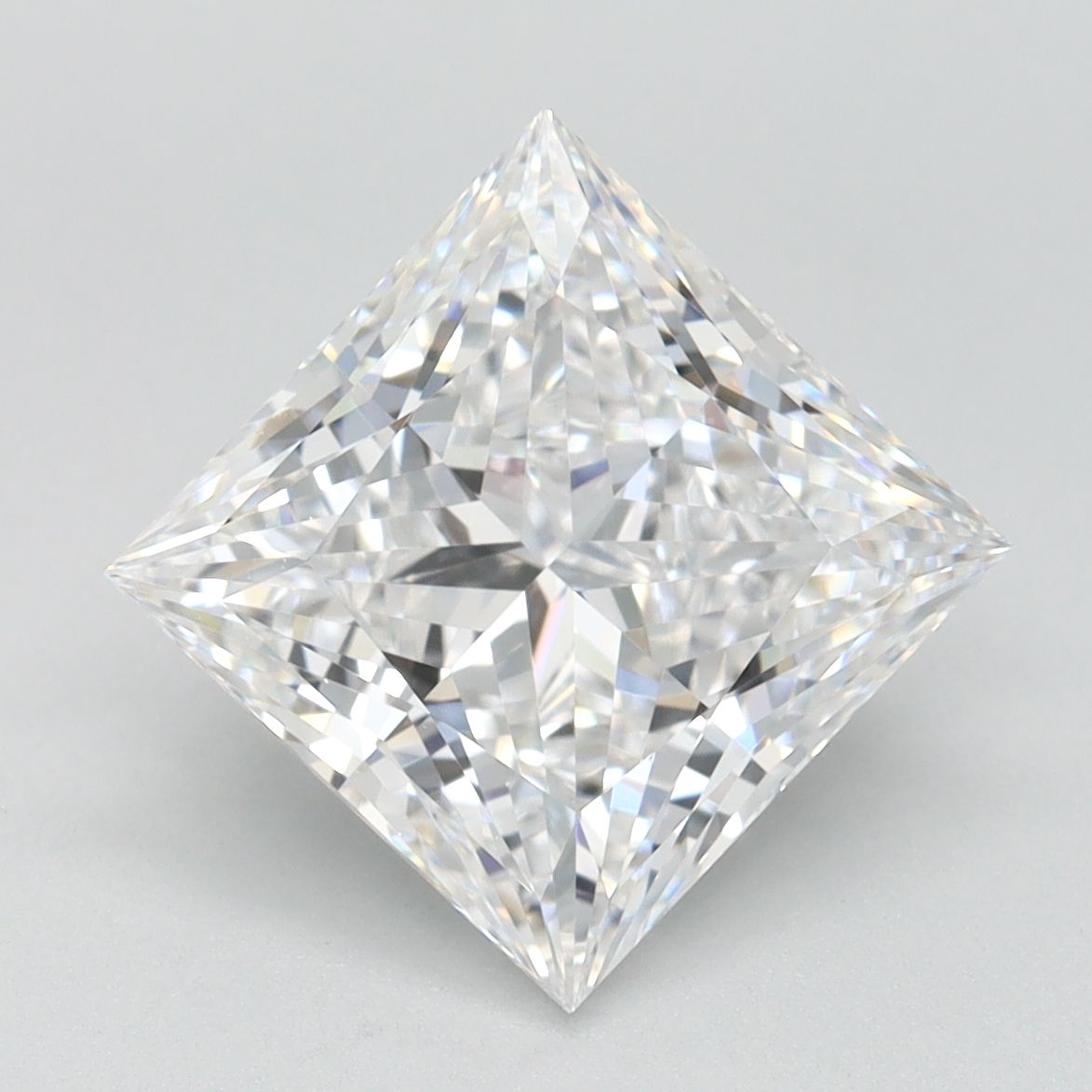 3.09 ct. princess Lab Grown Diamond front image