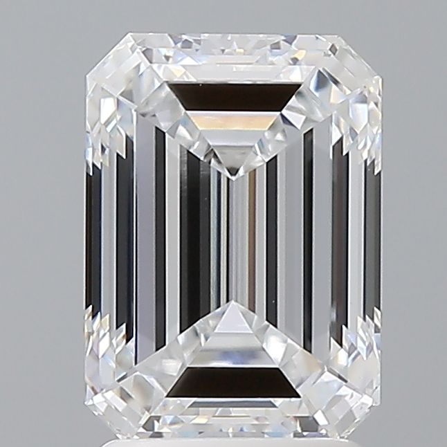 2.56 ct. emerald Lab Grown Diamond front image