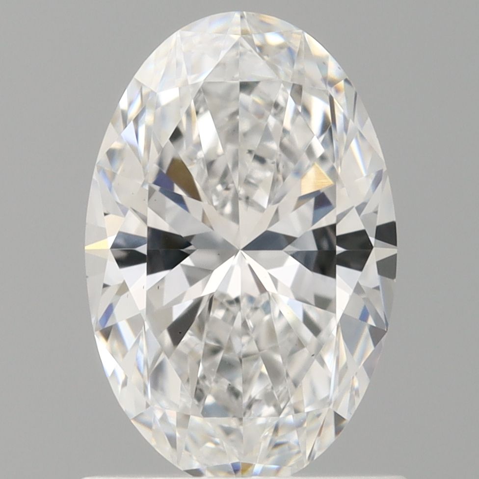 1.10 ct. oval Lab Grown Diamond front image
