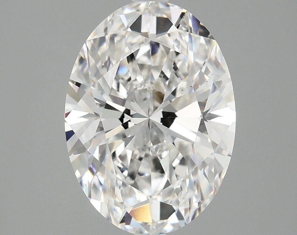 2.92 ct. oval Lab Grown Diamond front image