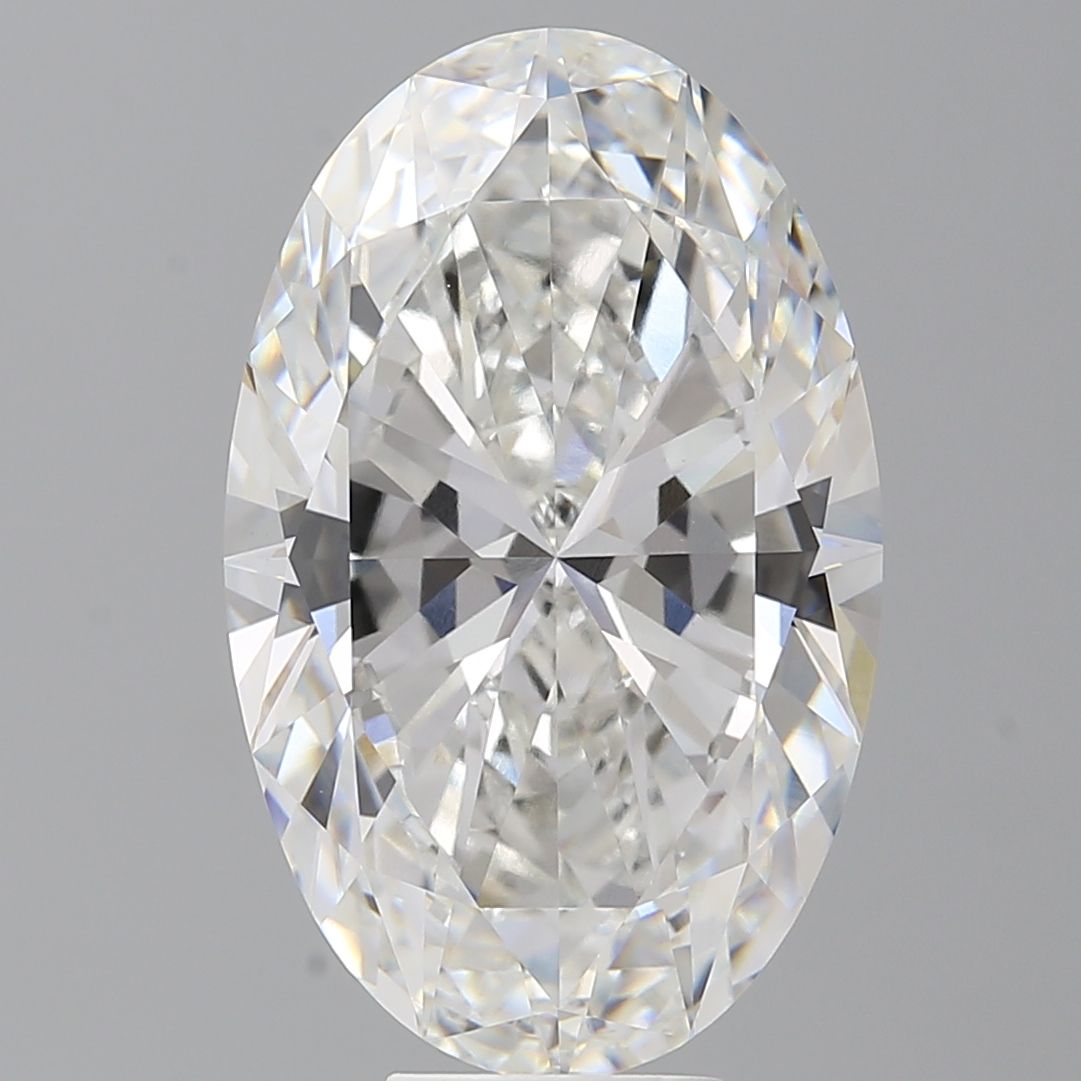 9.53 ct. oval Lab Grown Diamond front image