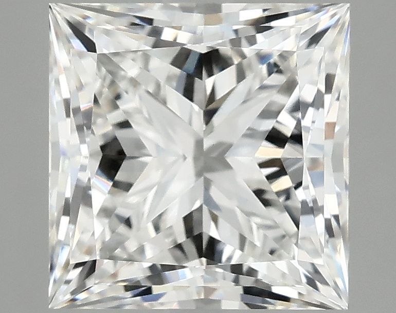 4.09 ct. princess Lab Grown Diamond front image