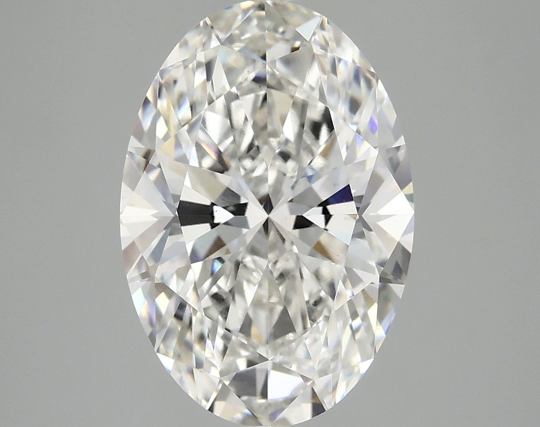 4.10 ct. oval Lab Grown Diamond front image
