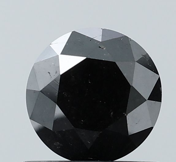 0.9 Carat Round Diamond Black VS2