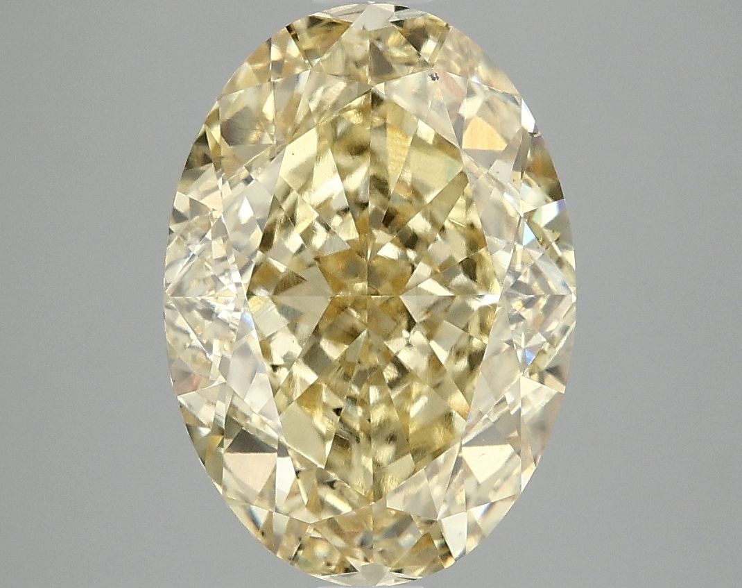 5.09 ct. oval Lab Grown Diamond front image