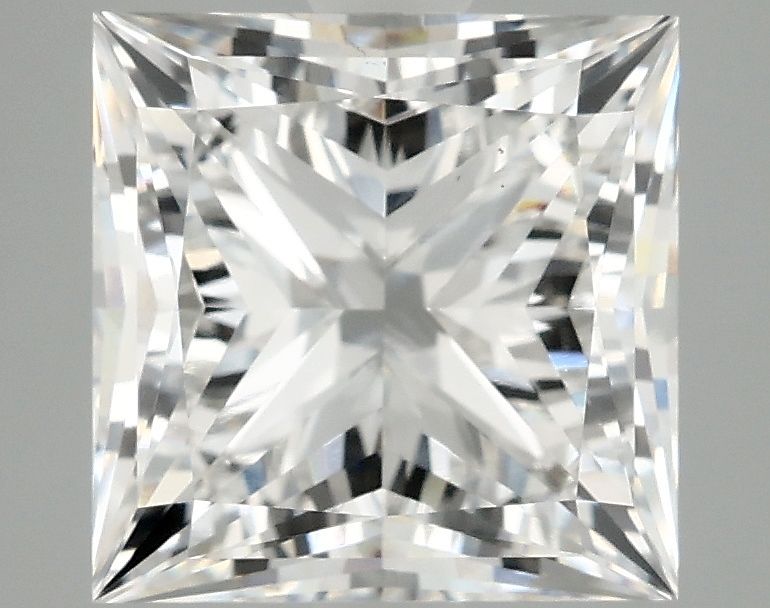 4.22 ct. princess Lab Grown Diamond front image