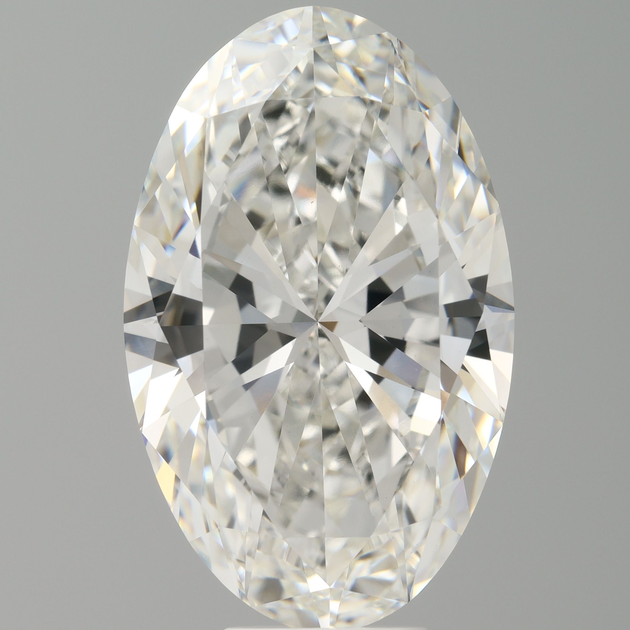 9.52 ct. oval Lab Grown Diamond front image
