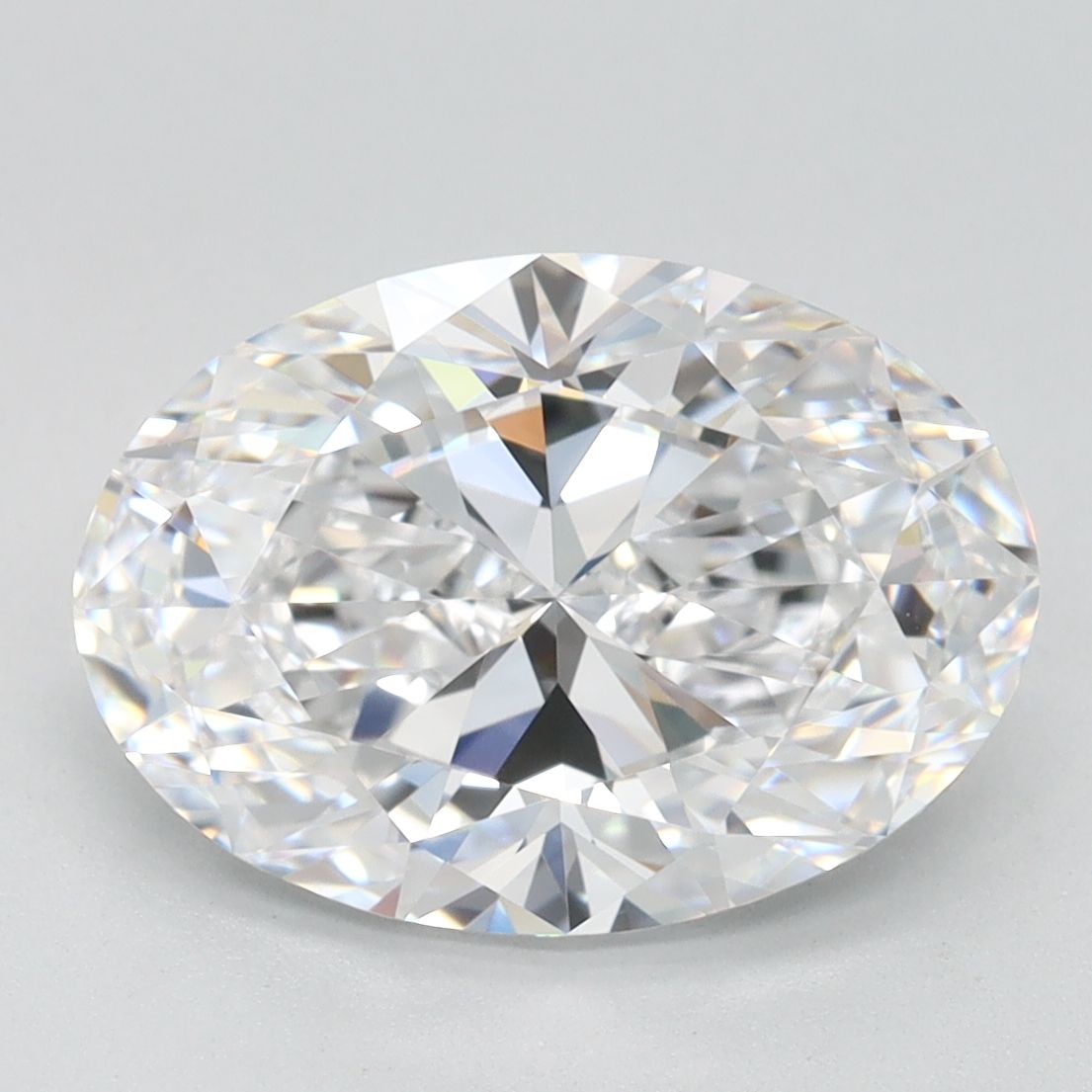 3.05 ct. oval Lab Grown Diamond front image