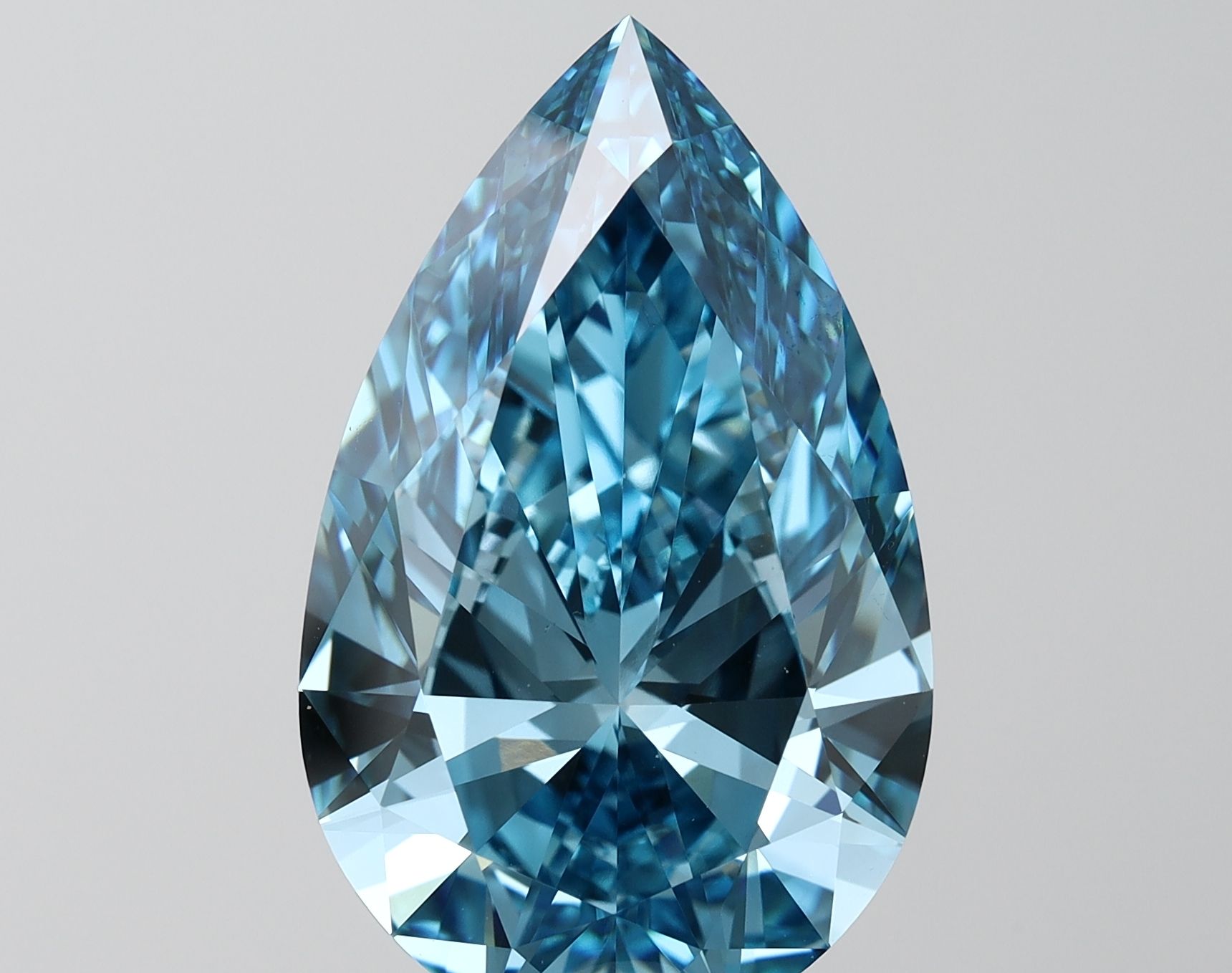 12.08 ct. pear Lab Grown Diamond front image