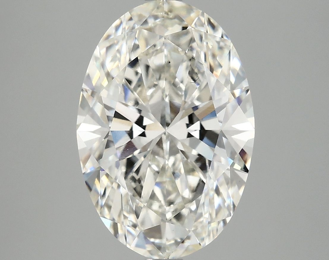 4.07 ct. oval Lab Grown Diamond front image