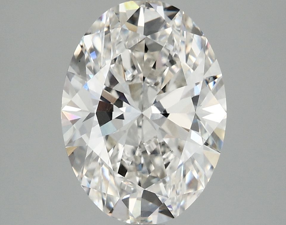 3.07 ct. oval Lab Grown Diamond front image