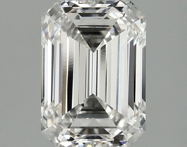 2.10 ct. emerald Lab Grown Diamond front image
