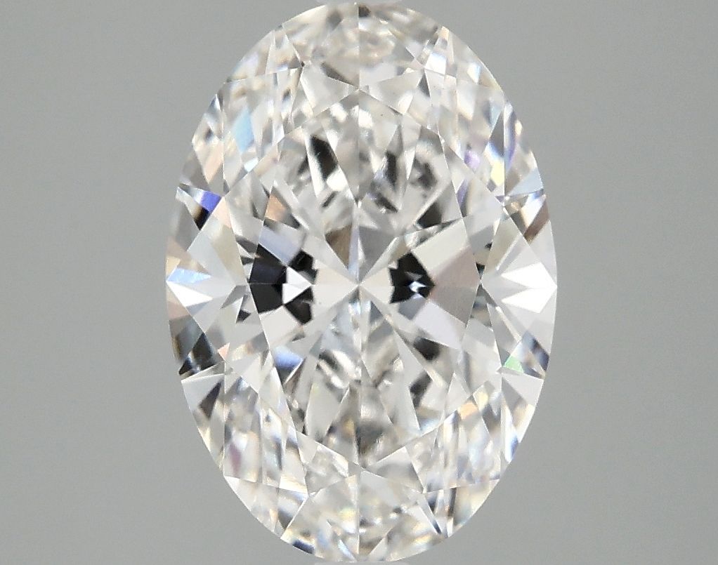 3.01 ct. oval Lab Grown Diamond front image