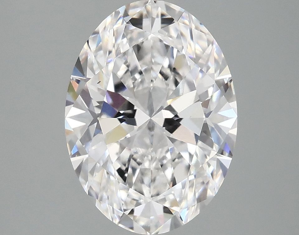 3.02 ct. oval Lab Grown Diamond front image