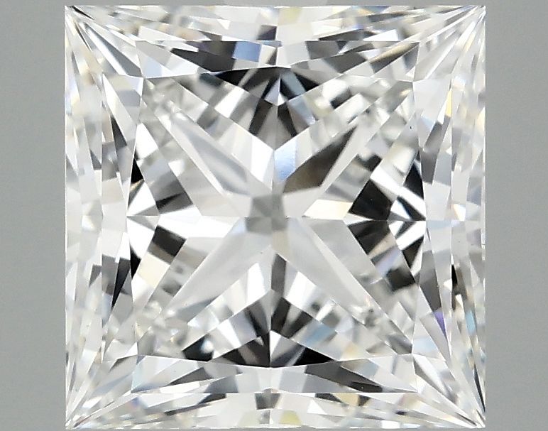 4.09 ct. princess Lab Grown Diamond front image