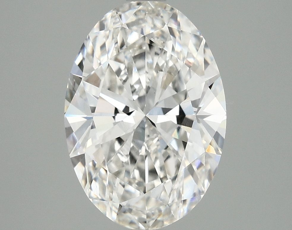 3.01 ct. oval Lab Grown Diamond front image