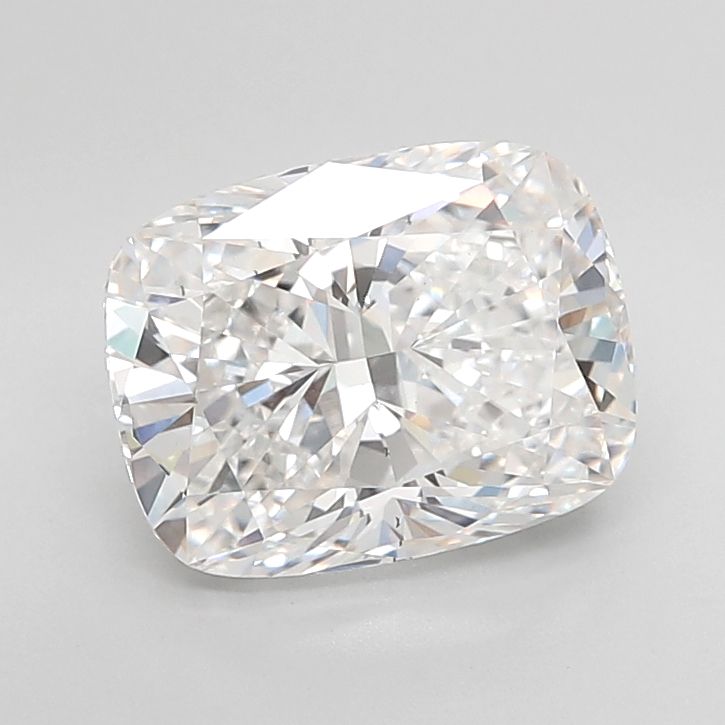 3.99 Carat Elongated Cushion Shaped Excellent Cut D-VS2 - IGI Certified Lab Grown Diamond