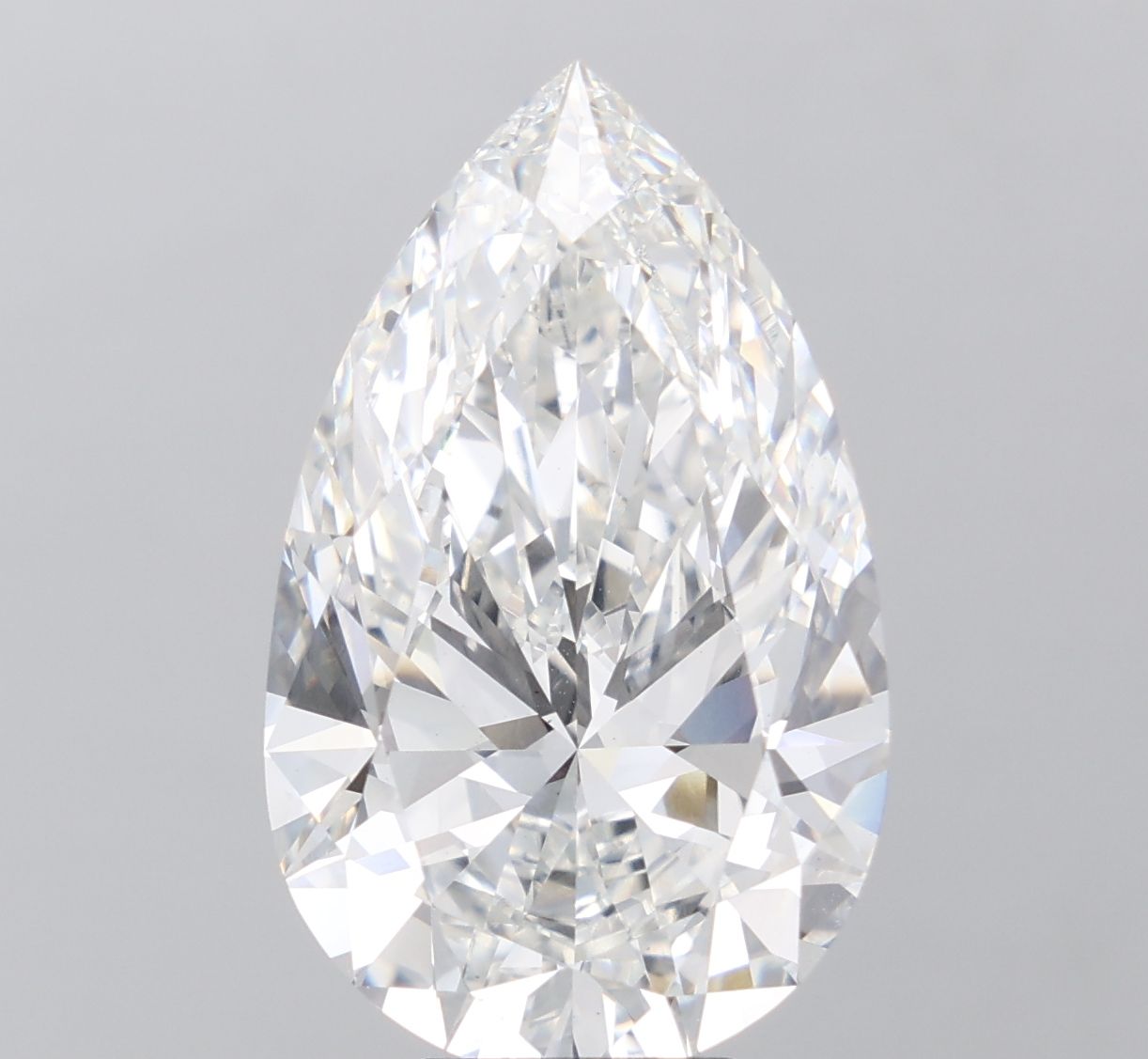 11.01 ct. pear Lab Grown Diamond front image