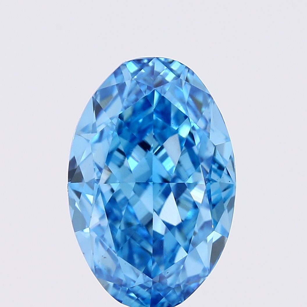 3.05 ct. oval Lab Grown Diamond front image