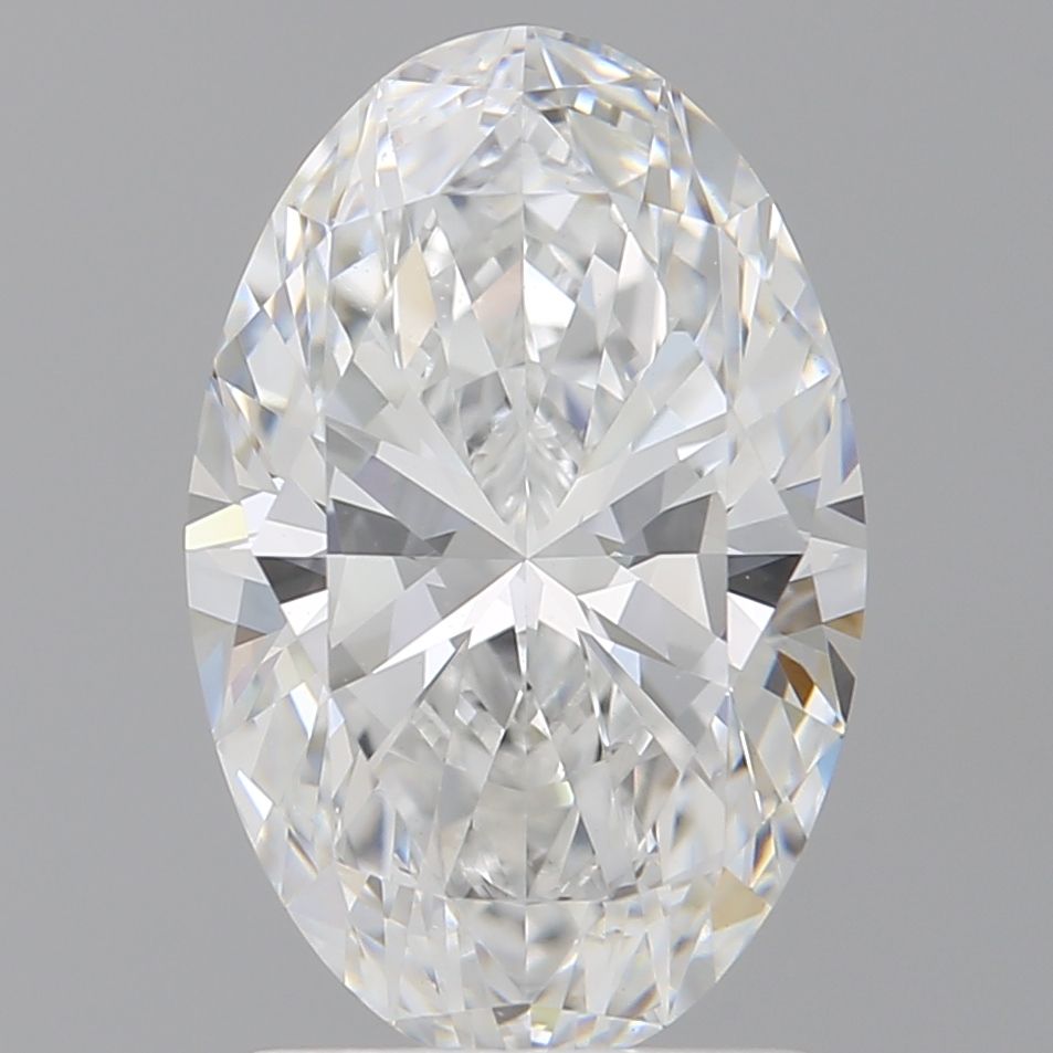 2.10 ct. oval Lab Grown Diamond front image