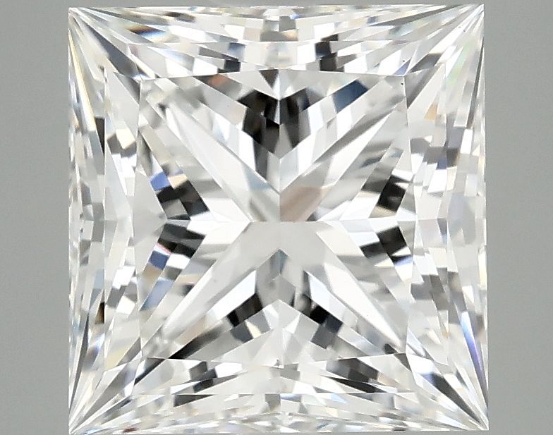 4.19 ct. princess Lab Grown Diamond front image