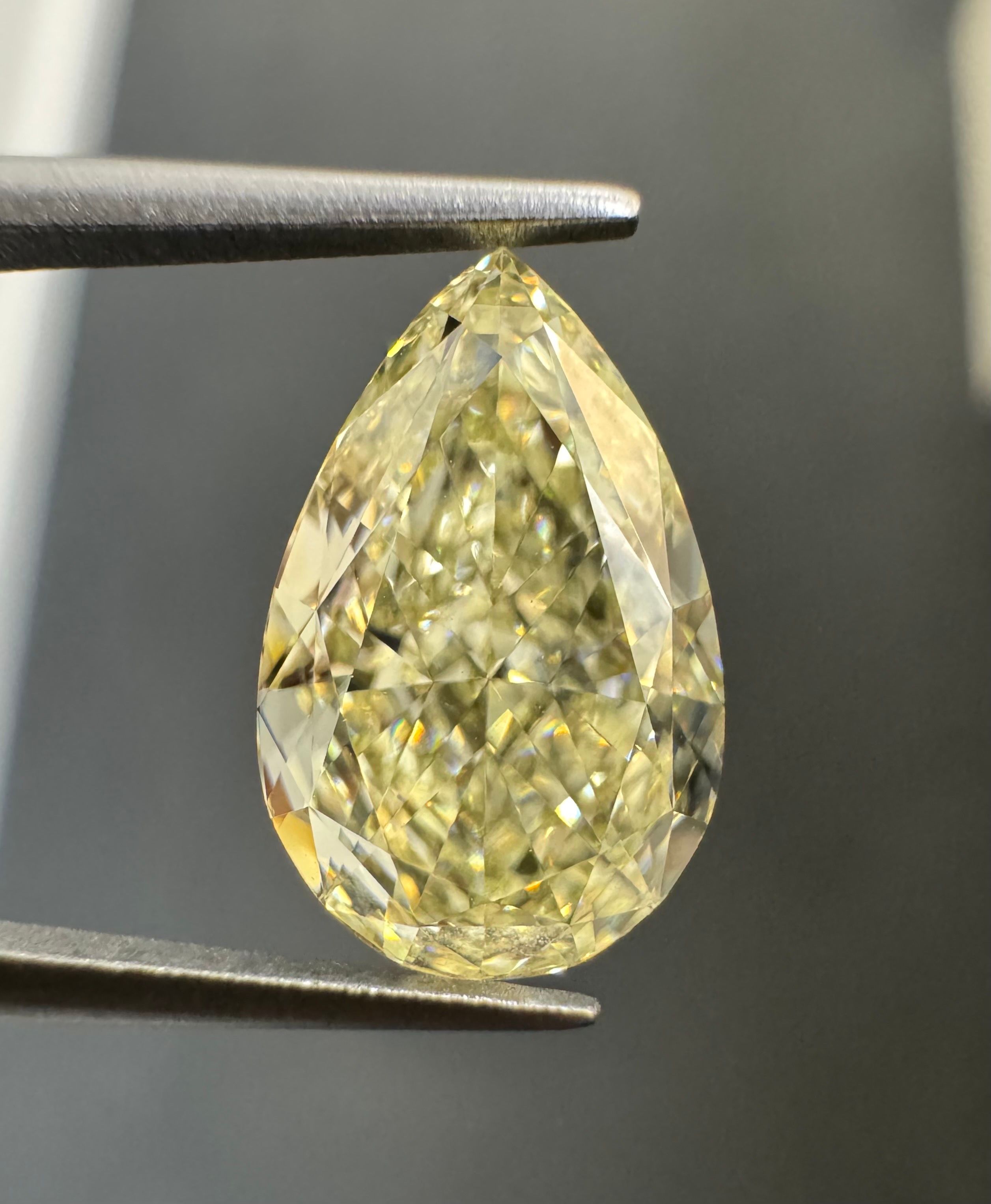 2.07 Carat Pear Diamond W-X VS2