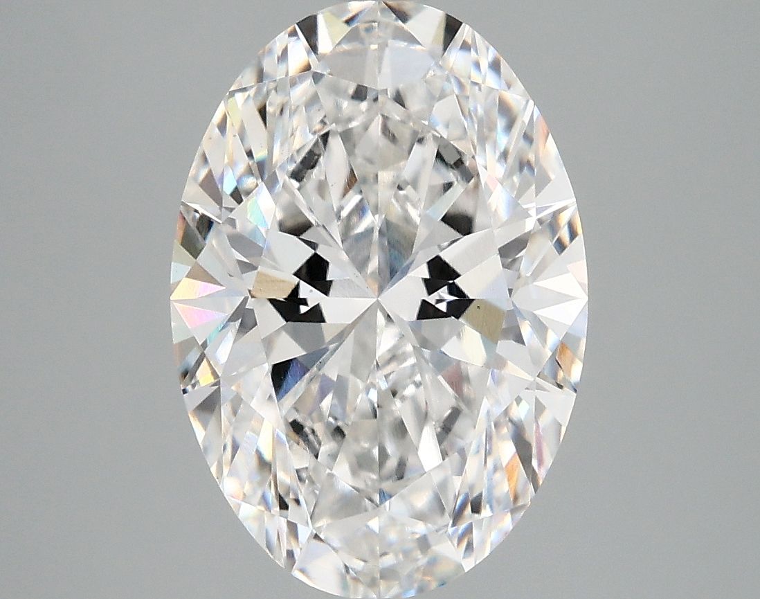 3.90 ct. oval Lab Grown Diamond front image