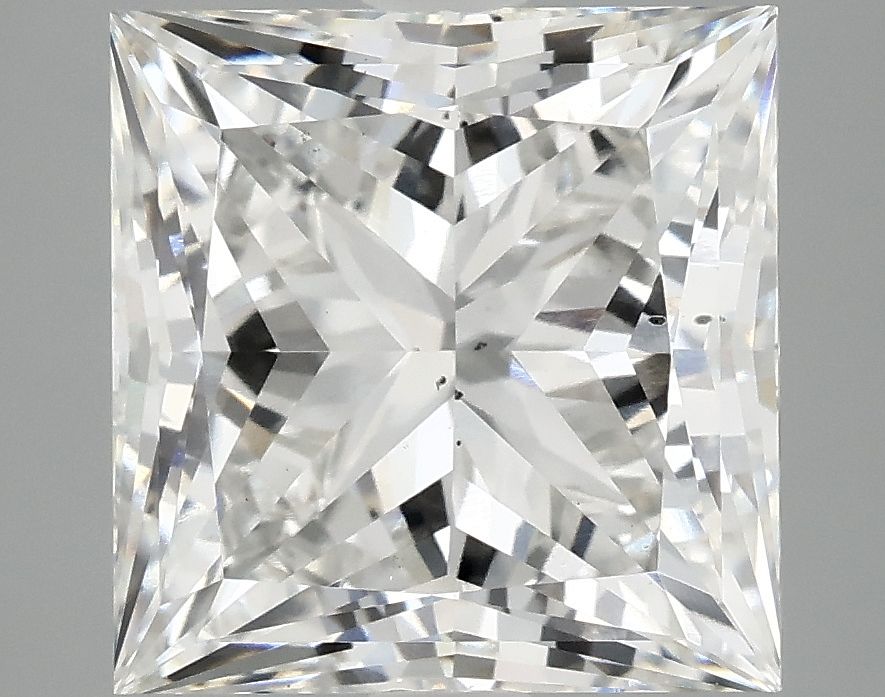 4.96 ct. princess Lab Grown Diamond front image