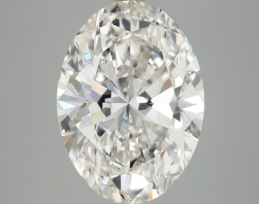 4.08 ct. oval Lab Grown Diamond front image