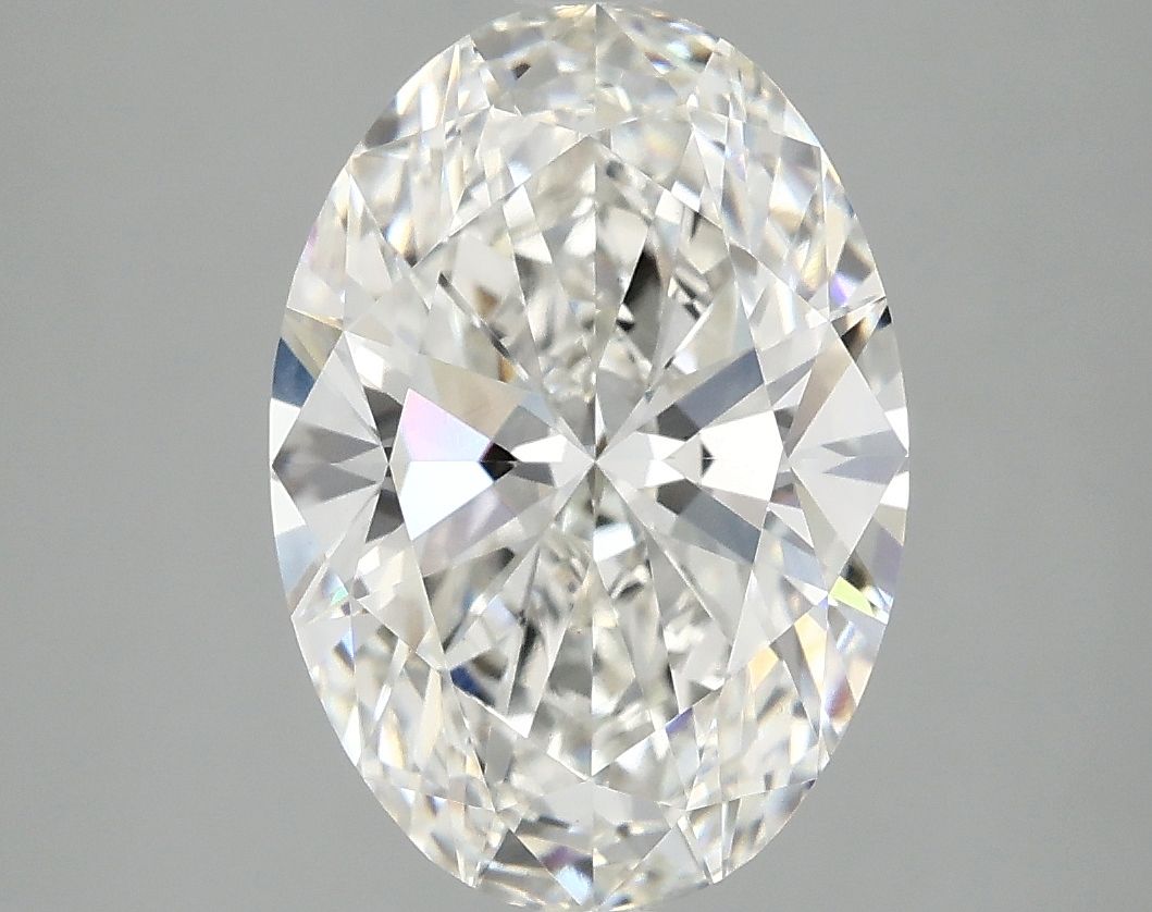 3.02 ct. oval Lab Grown Diamond front image