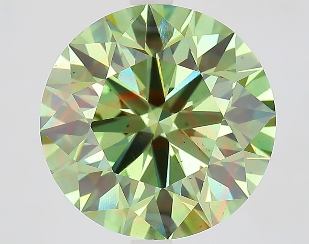 6.02 ct. round Lab Grown Diamond front image