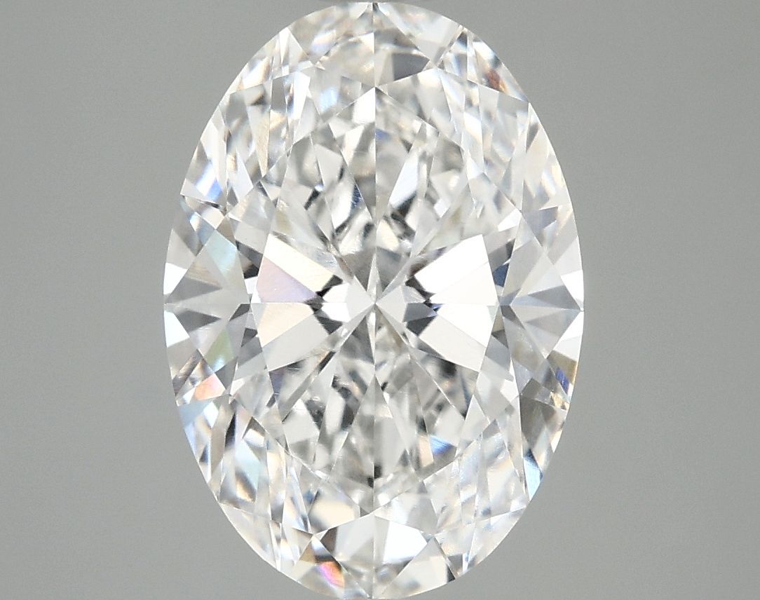 3.93 ct. oval Lab Grown Diamond front image