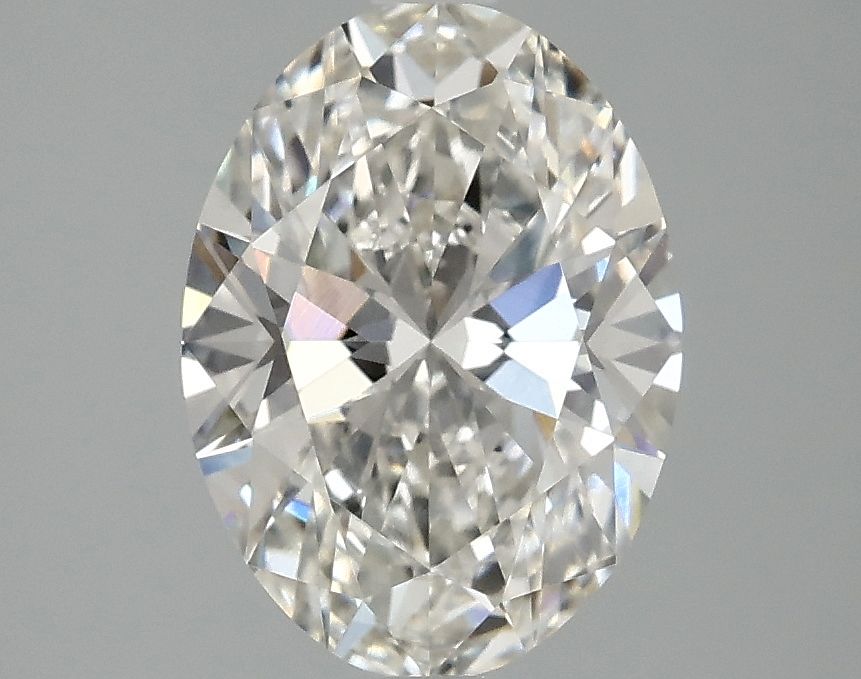 2.08 ct. oval Lab Grown Diamond front image