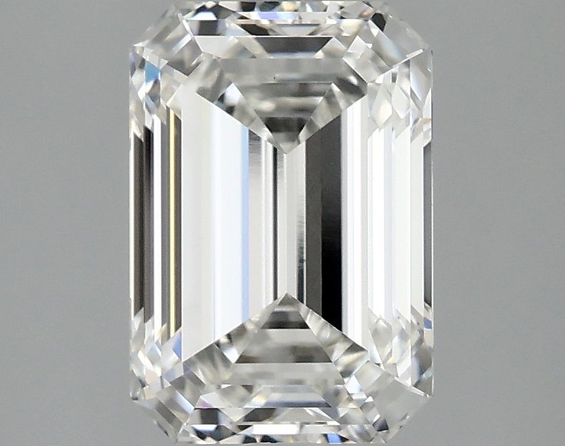 2.56 ct. emerald Lab Grown Diamond front image