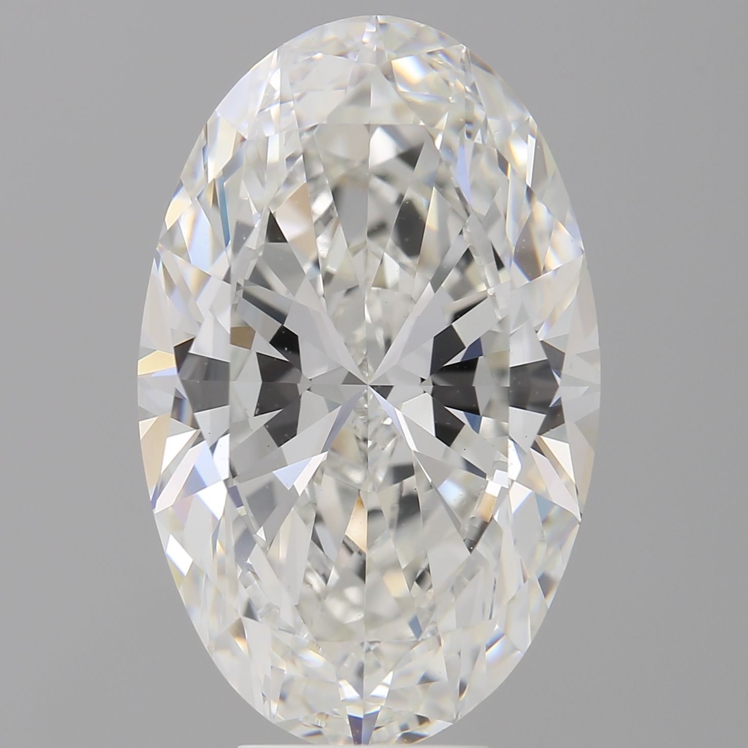 8.11 ct. oval Lab Grown Diamond front image