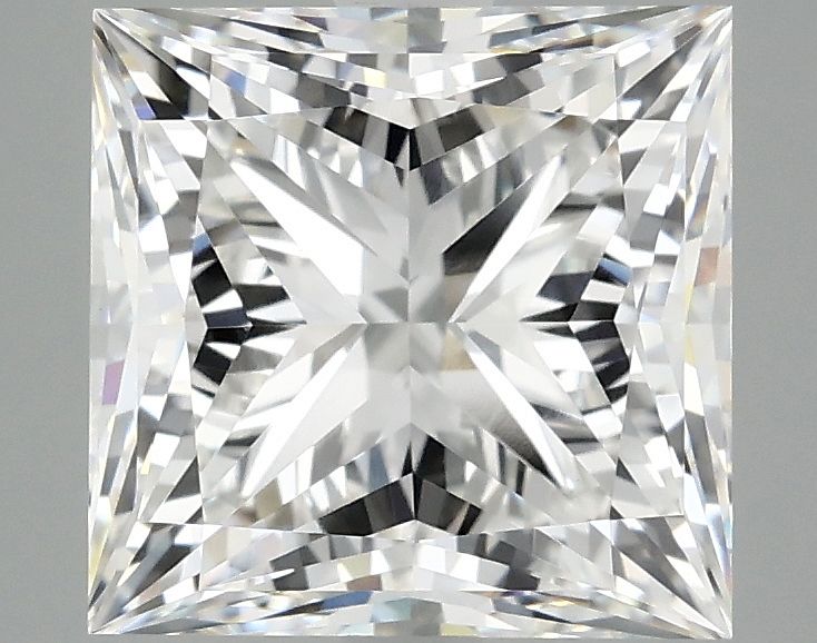 4.06 ct. princess Lab Grown Diamond front image
