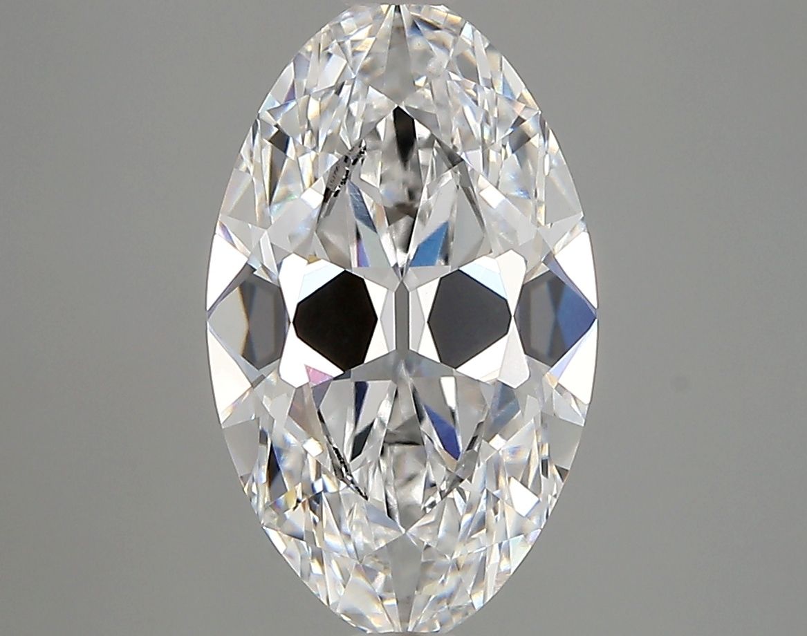3.42 ct. oval Lab Grown Diamond front image