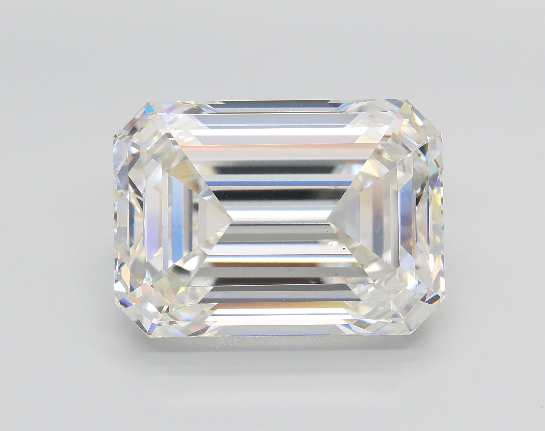10.01 ct. emerald Lab Grown Diamond front image
