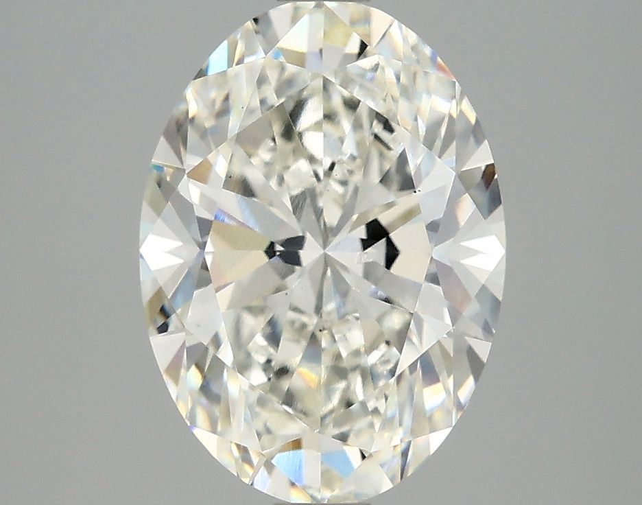 3.02 ct. oval Lab Grown Diamond front image