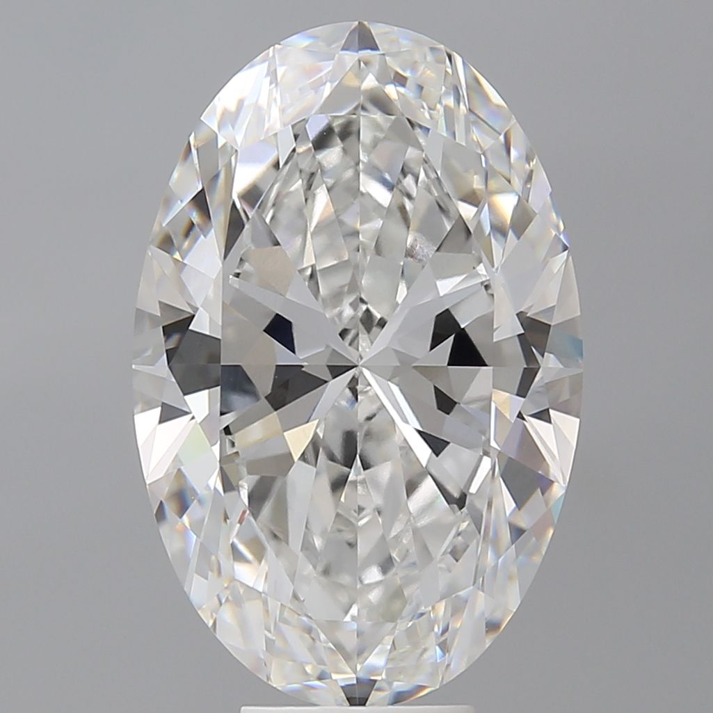 9.02 ct. oval Lab Grown Diamond front image