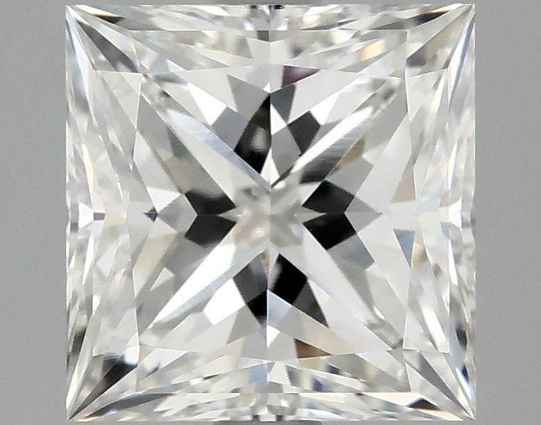 2.10 ct. princess Lab Grown Diamond front image