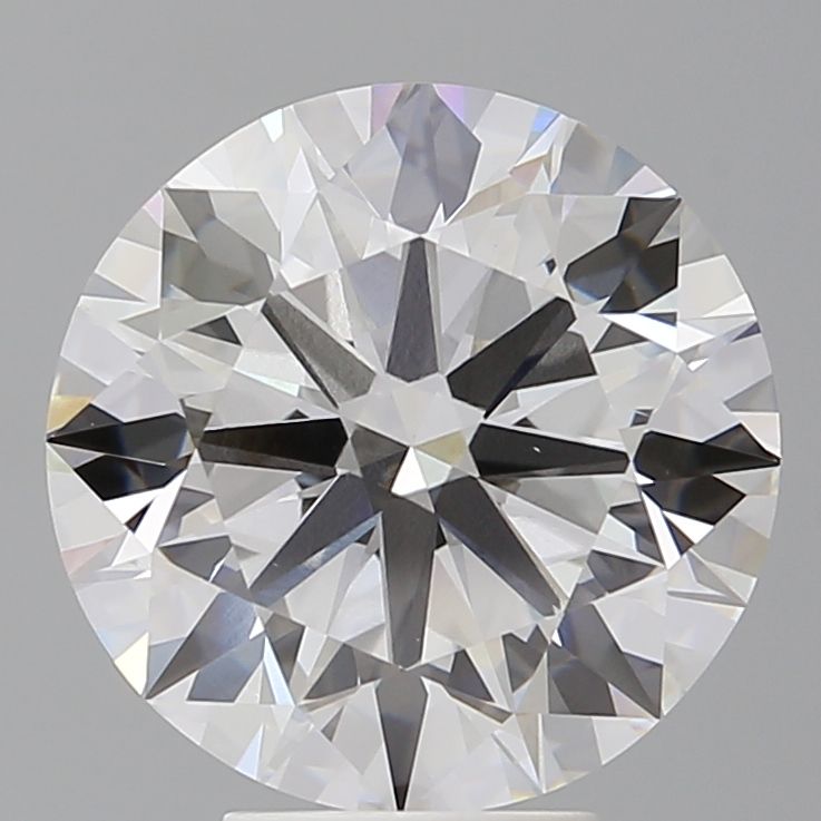 5.91 ct. round Lab Grown Diamond front image