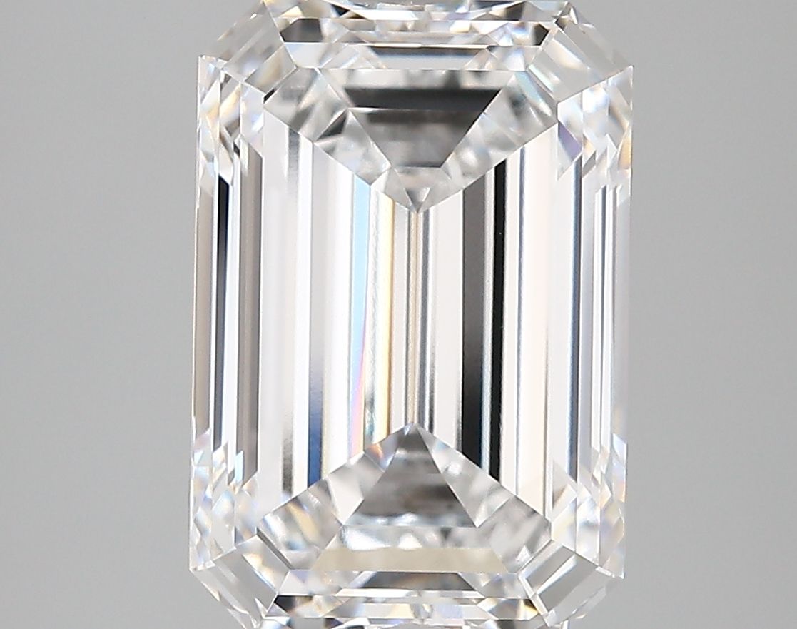 6.35 ct. emerald Lab Grown Diamond front image