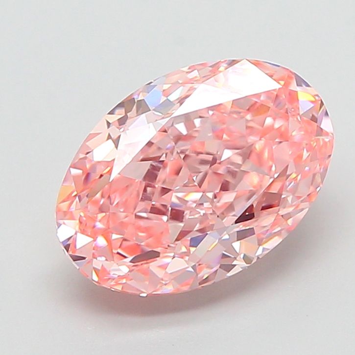 3.05 ct. oval Lab Grown Diamond front image