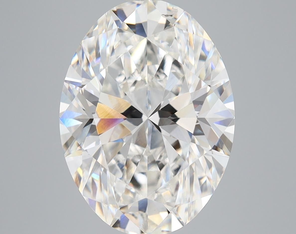5.04 ct. oval Lab Grown Diamond front image