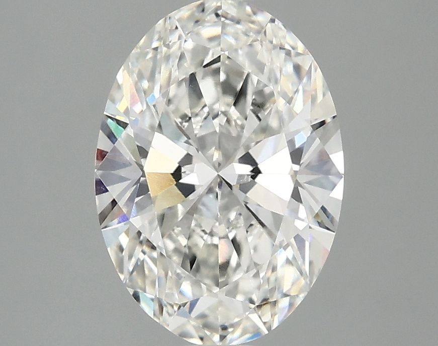 2.10 ct. oval Lab Grown Diamond front image